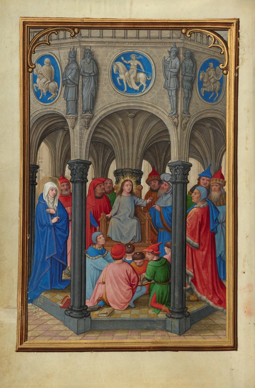 Gesù tra i medici da Simon Bening