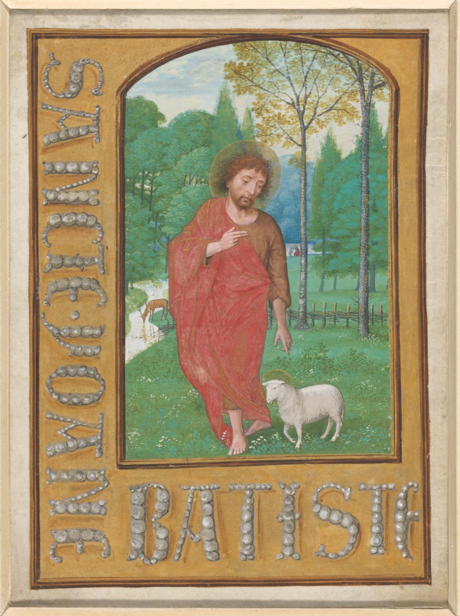 San Giovanni Battista da Simon Bening