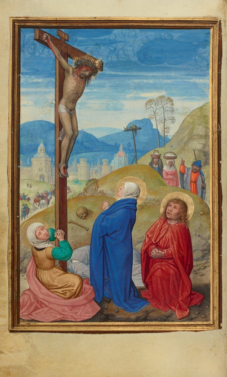 La crocifissione da Simon Bening