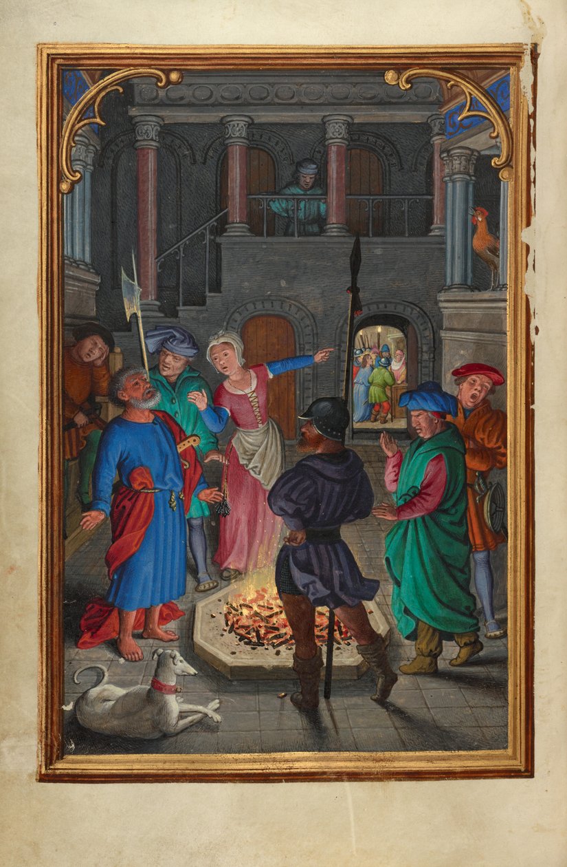La negazione di San Pietro da Simon Bening