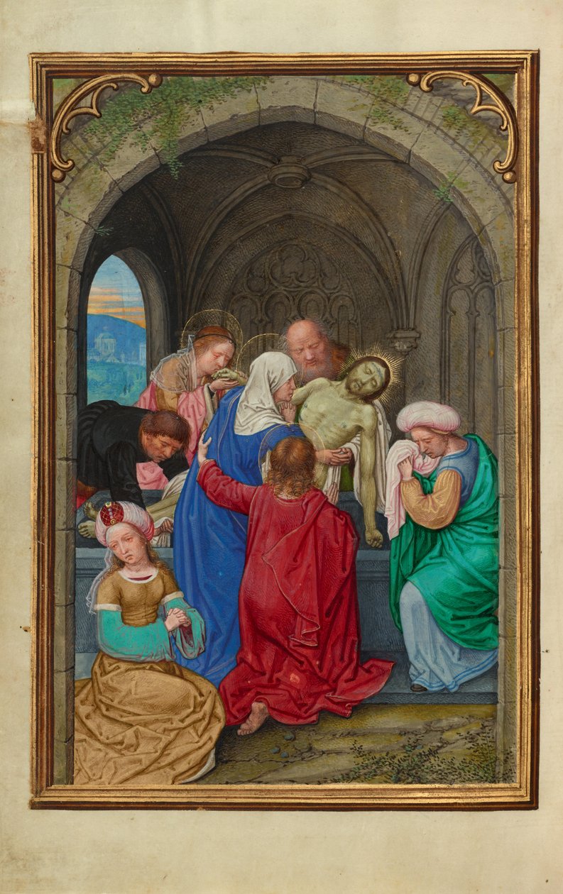 La sepoltura da Simon Bening