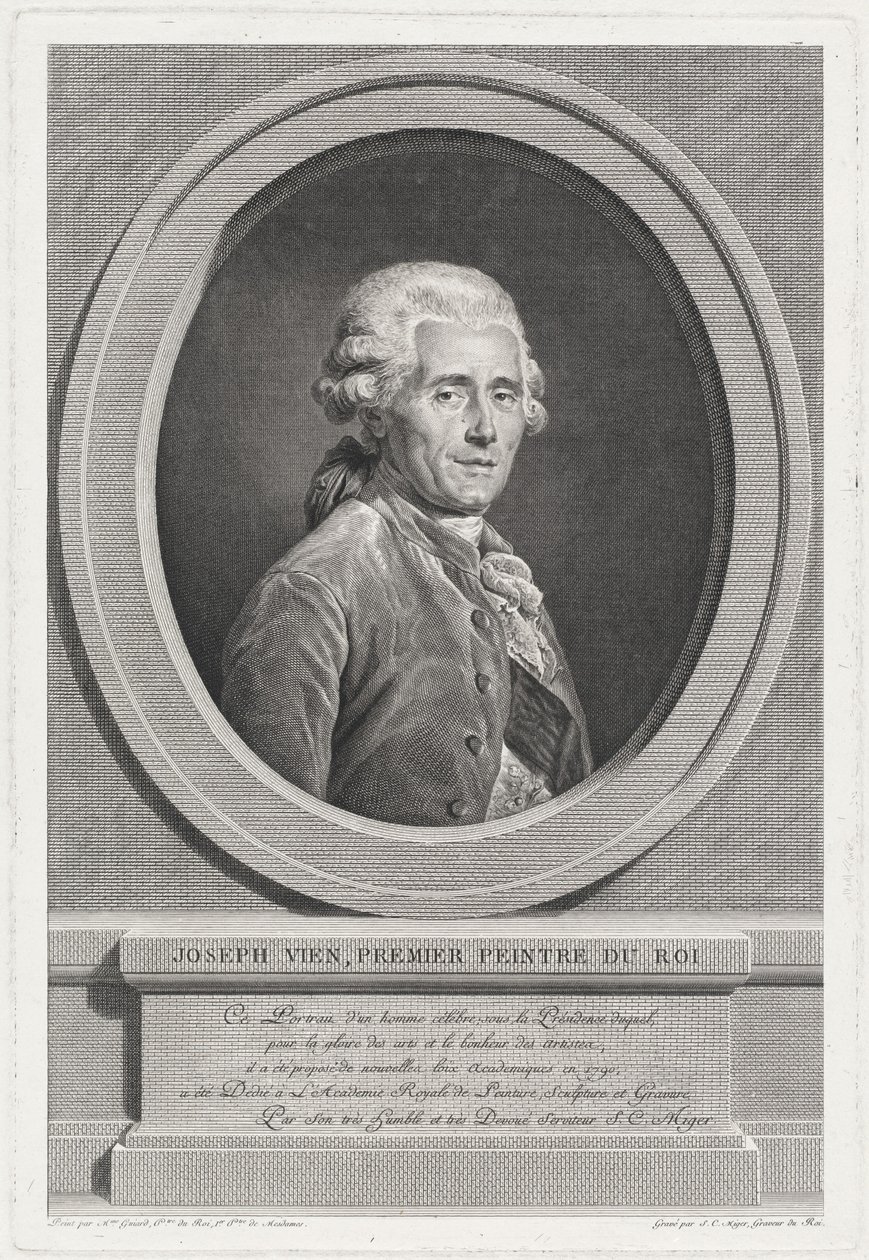 Joseph Vien da Simon Charles Miger after Adélaïde Labille Guiard