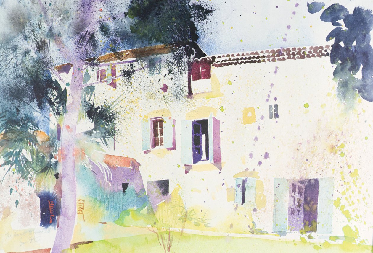La casa Bourdic, 2003 (acquerello) da Simon Fletcher
