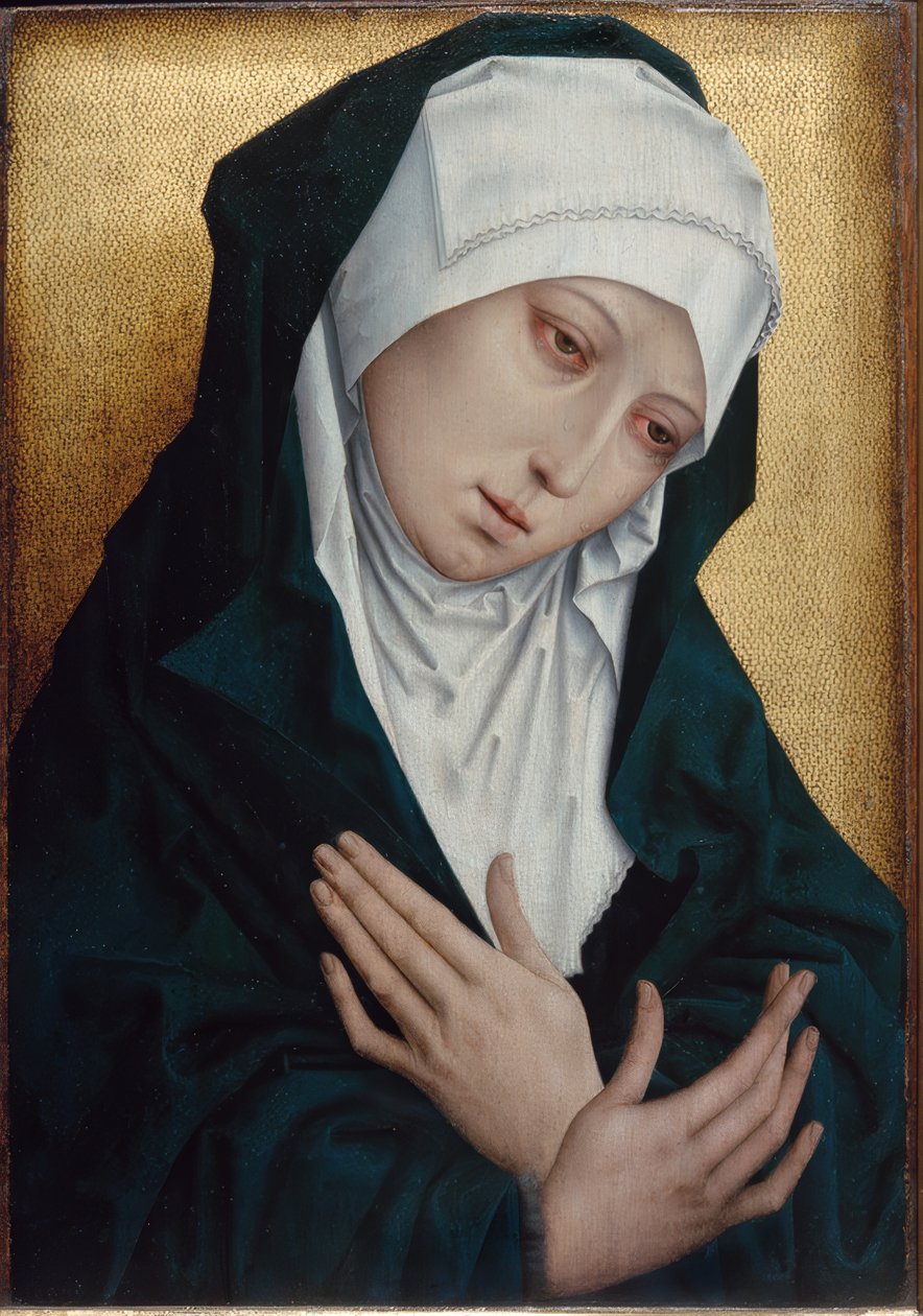 Mater Dolorosa da Simon Marmion (Werkstatt)