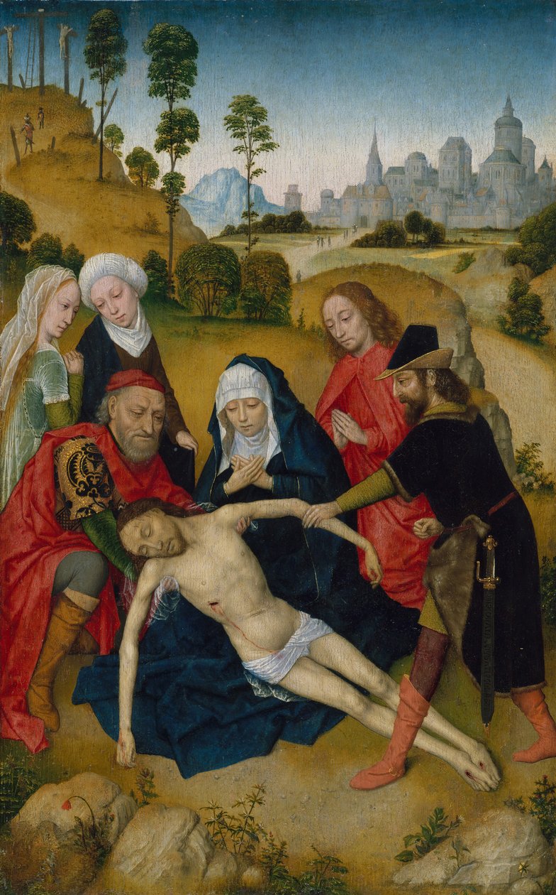 Il compianto di Cristo, ca. 1473 da Simon Marmion