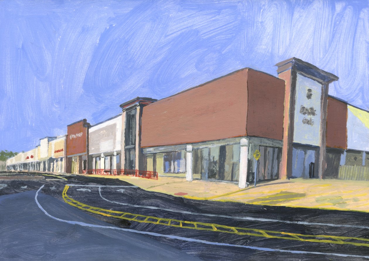 Strip mall 8, 2023 da Simon Neville