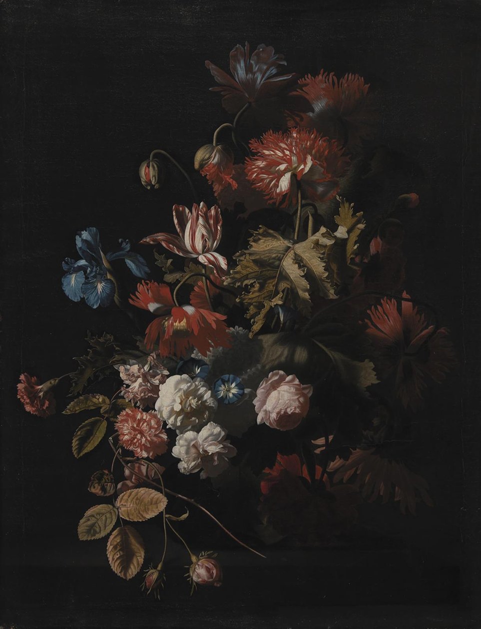 Un vaso con fiori da Simon Pietersz Verelst