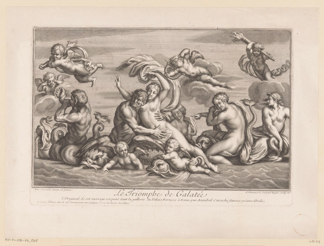 Trionfo di Galatea da Simon Thomassin