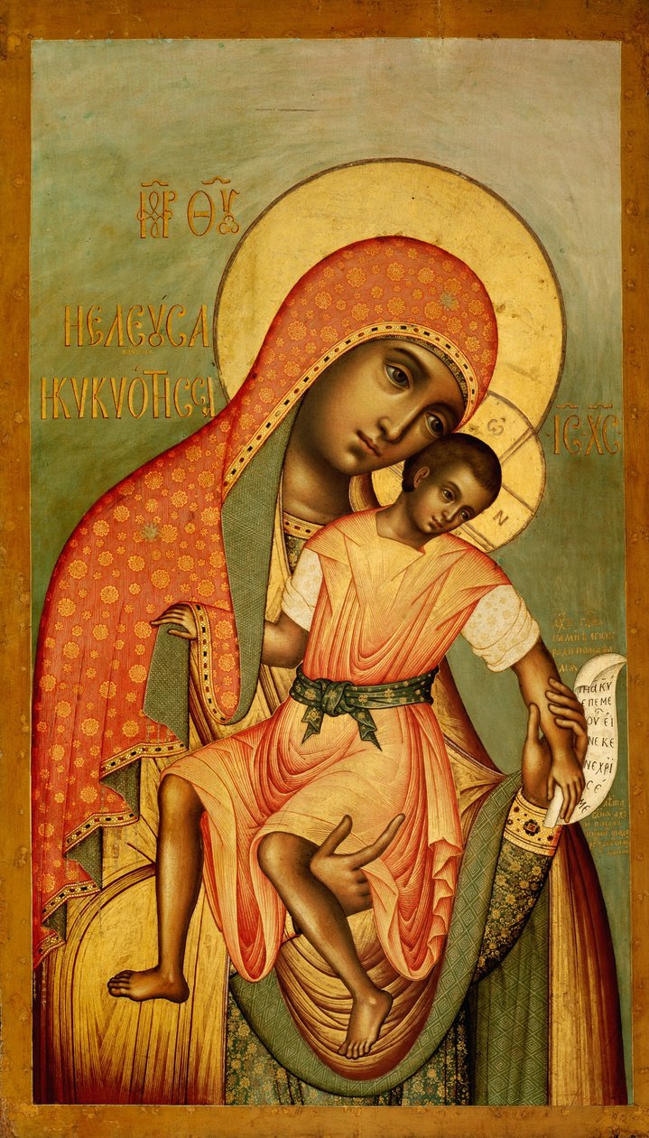 Madonna Eleousa di Kikkos da Simon Ushakov