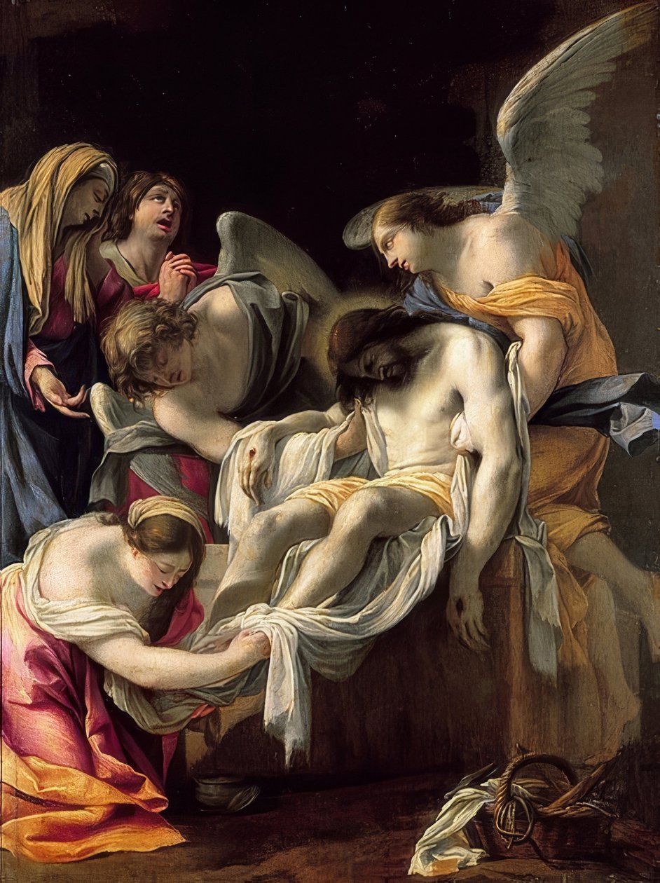 La deposizione di Cristo da Simon Vouet