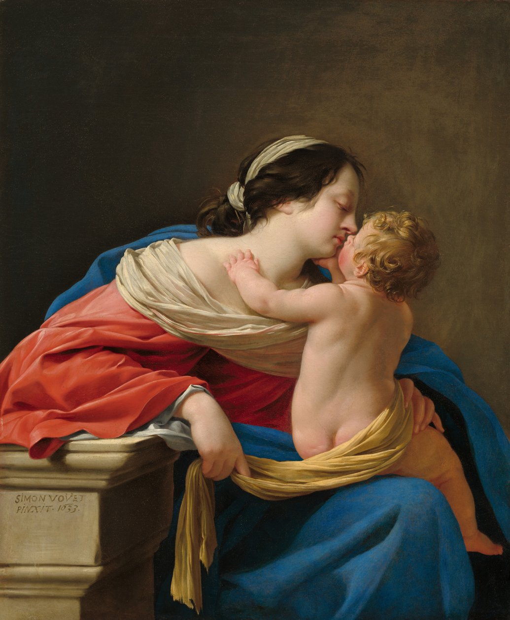 Madonna e Bambino da Simon Vouet