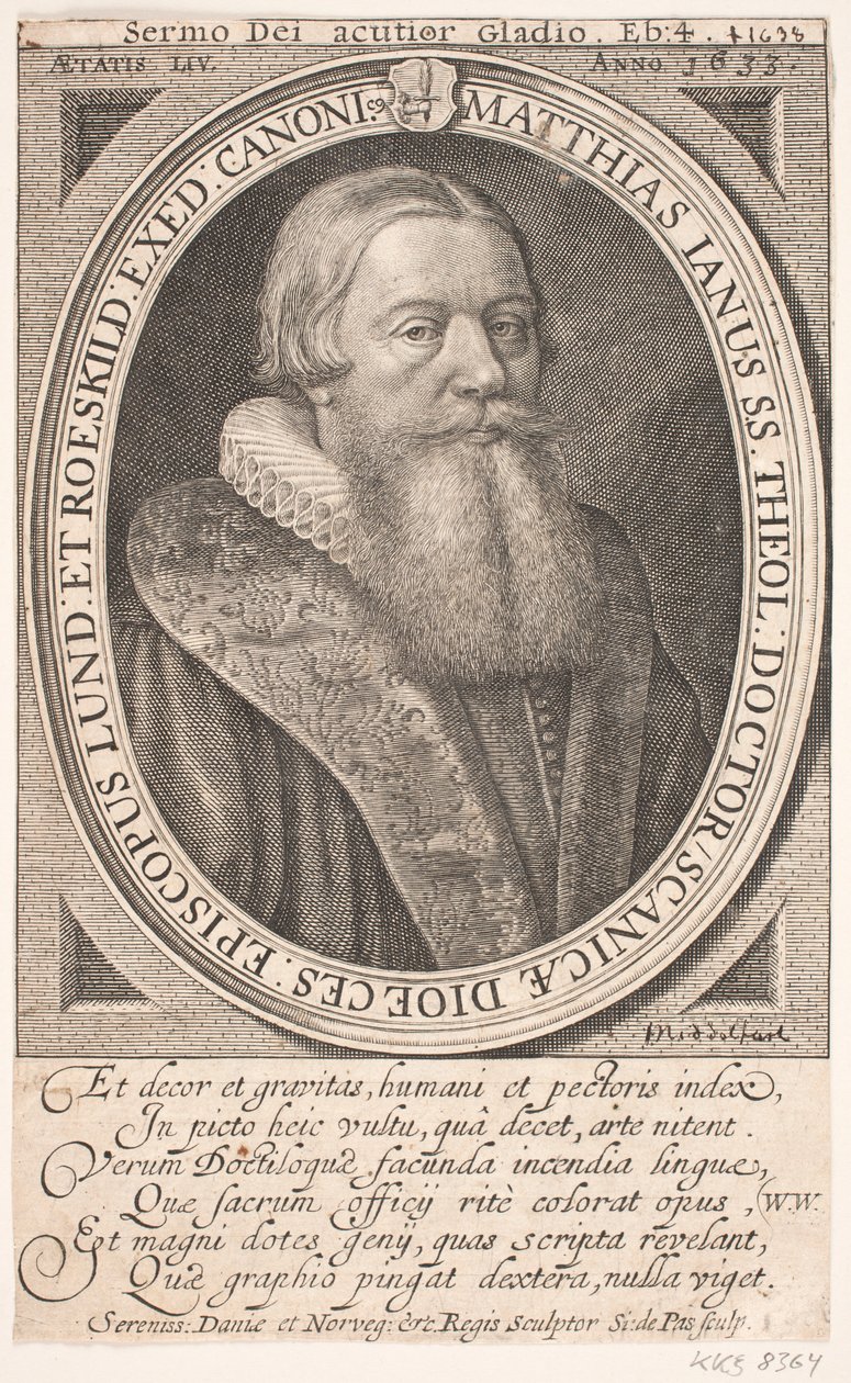 Vescovo Mads Jensen da Simon de Pas