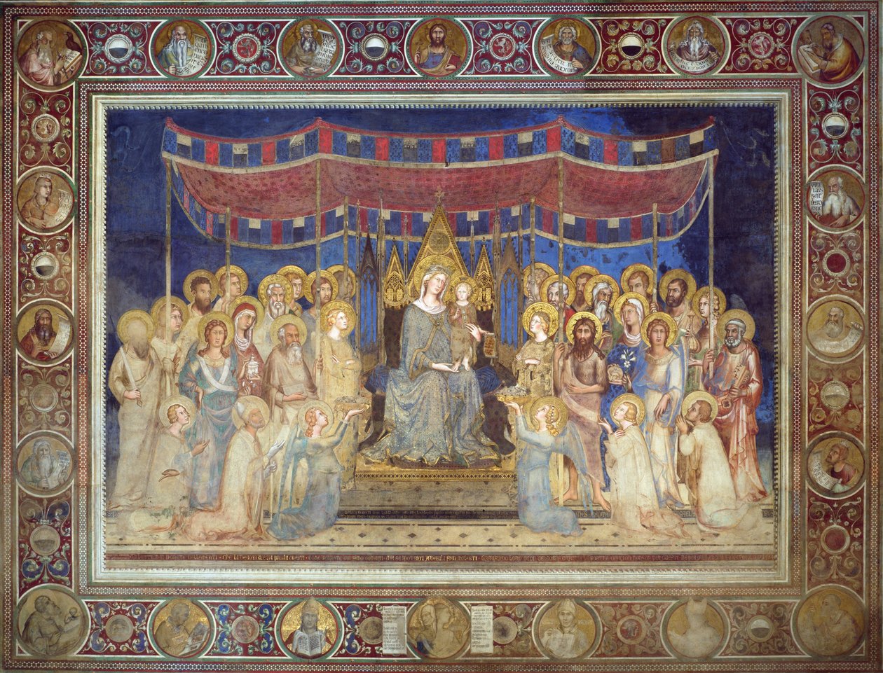 Maestà da Simone Martini