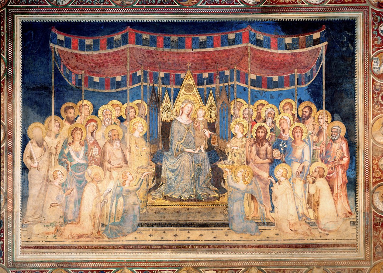 Maestà, 1315 da Simone Martini