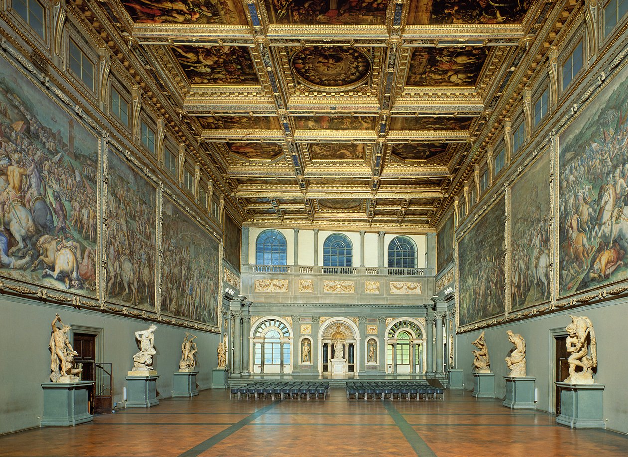 Il Salone dei Cinquecento, c.1495 da Simone del Pollailo