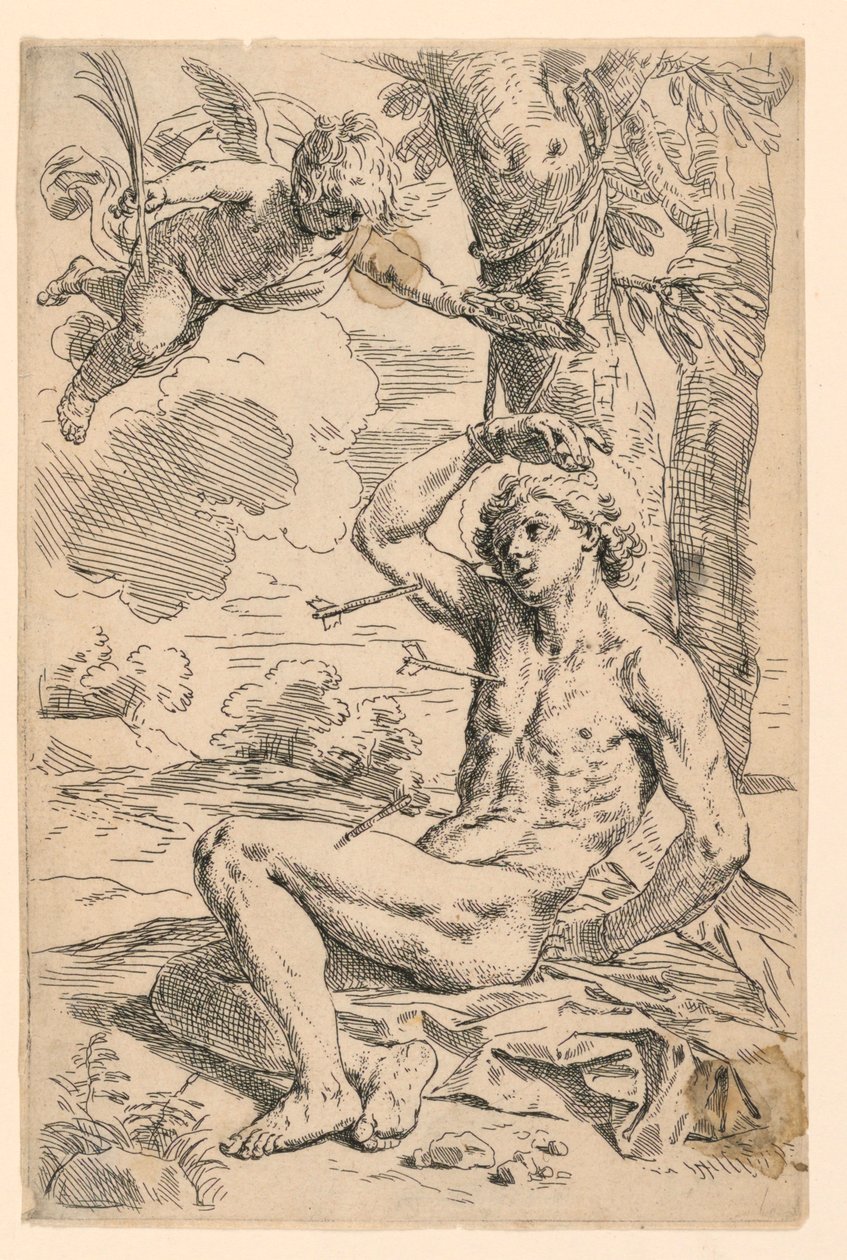 San Sebastiano da Simone Cantarini