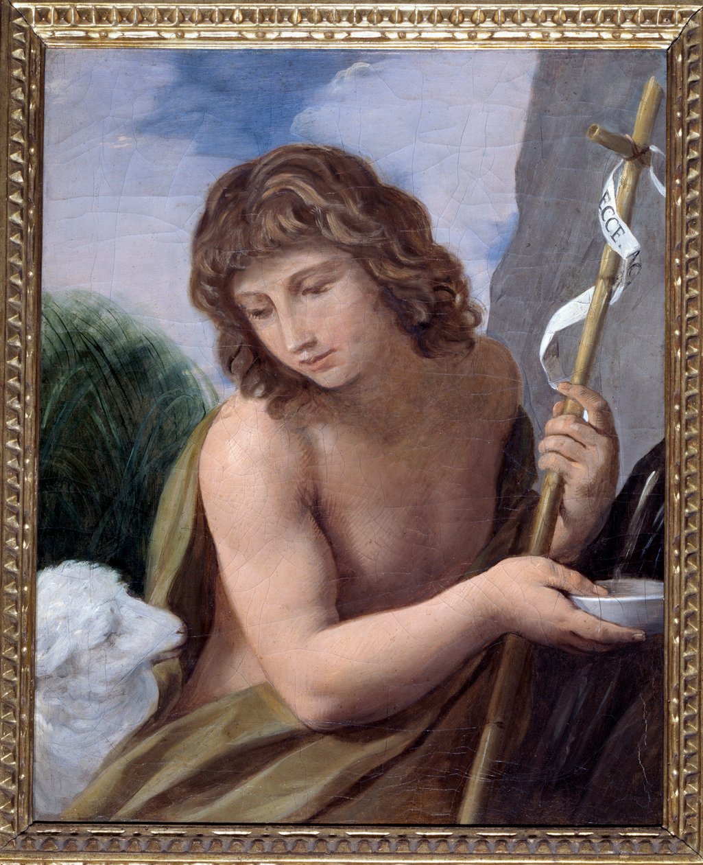 San Giovanni Battista da Simone Cantarini