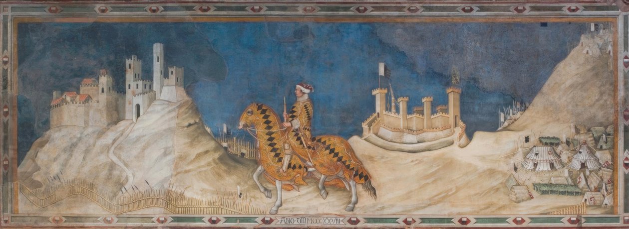 Guido Riccio da Fogliano / Simone Martini da Simone Martini