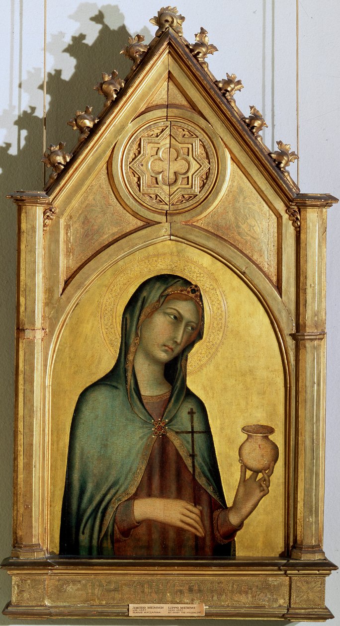 Maria Maddalena, 1320 da Simone Martini