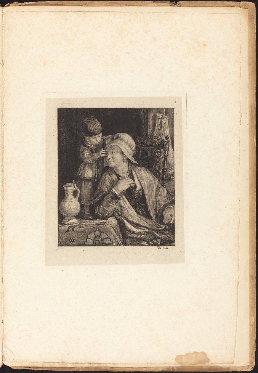 La madre fiamminga da Sir David Wilkie