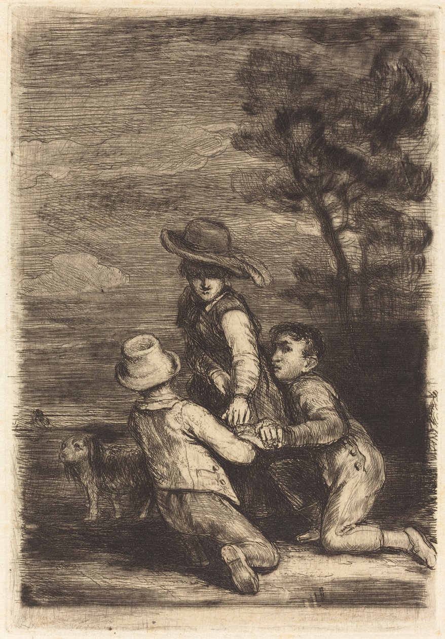 La sedia a portantina da Sir David Wilkie