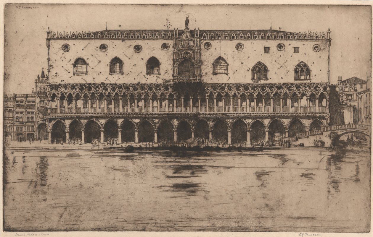 Palazzo Ducale da Sir David Young Cameron