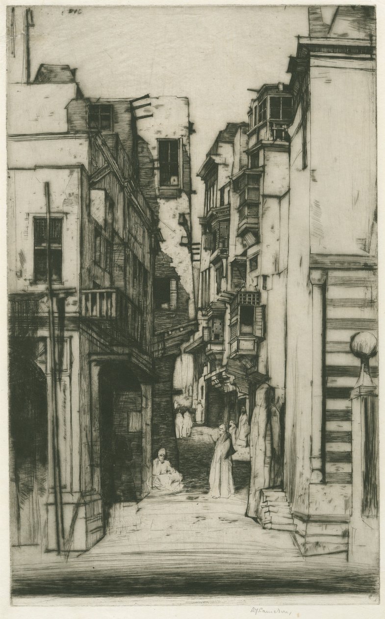 Strada al Cairo da Sir David Young Cameron
