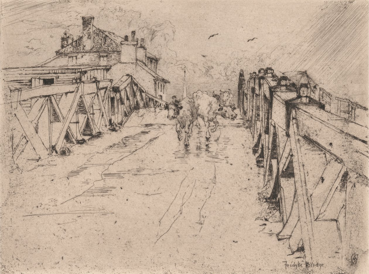 Ponte di Fosdyke da Sir Frank Short
