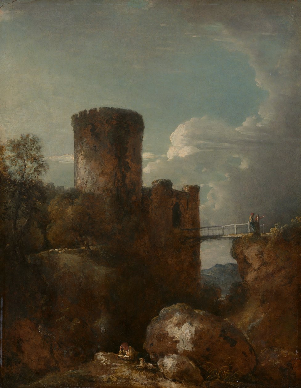 Castello di Conway da Sir George Howland Beaumont seventh Baronet