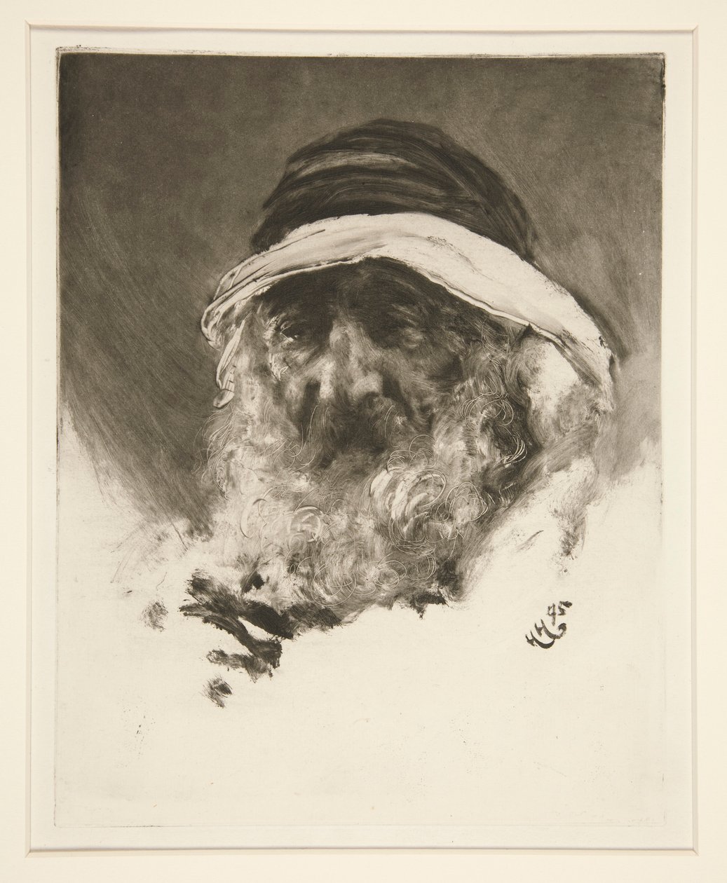 Un Arabo da Sir Hubert von Herkomer