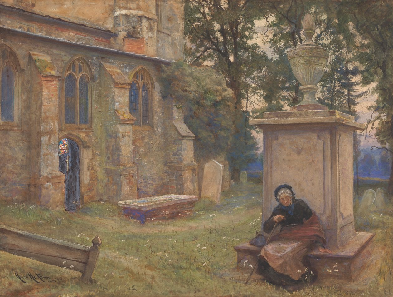 Riposo: Chiesa di Aldenham da Sir Hubert von Herkomer