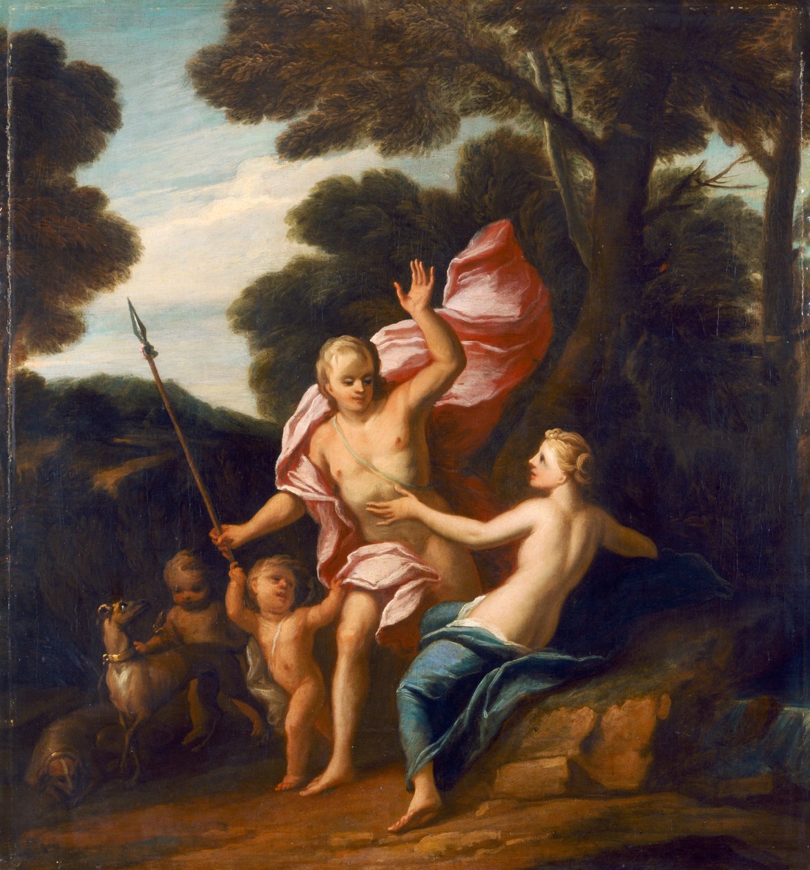 Venere e Adone da Sir James Thornhill