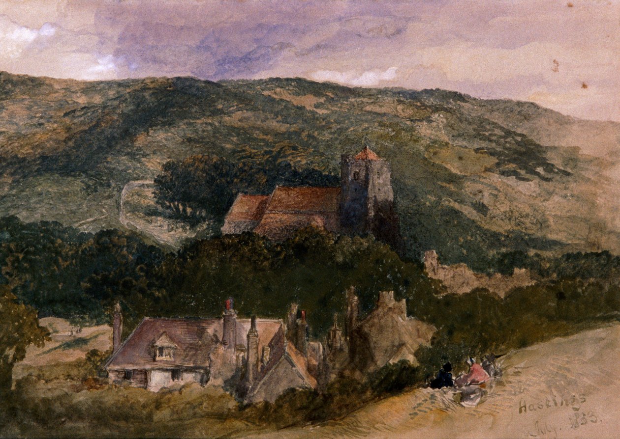 Veduta di Hastings da Sir John Gilbert
