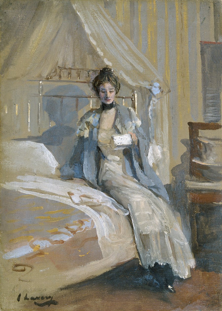 La lettera, 1900-1908 da Sir John Lavery
