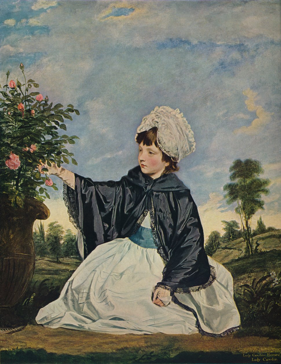 Lady Caroline Howard, 1778 da Joshua Reynolds
