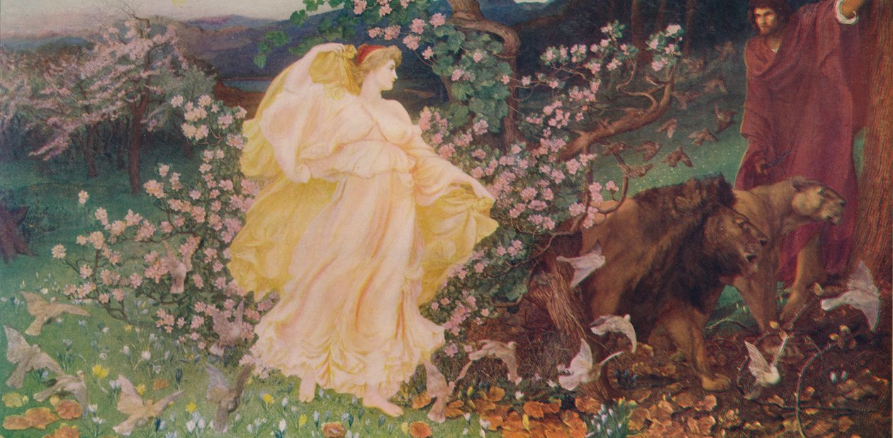 Venere e Anchise, c. 1889, c. 1915 da Sir William Blake Richmond