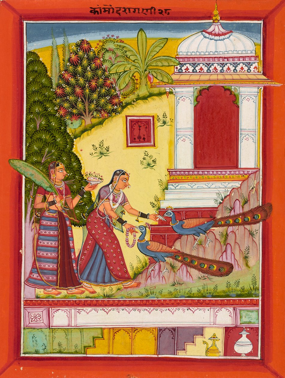 Kamod Ragini, ca. 1670-1690 da Sirohi Master