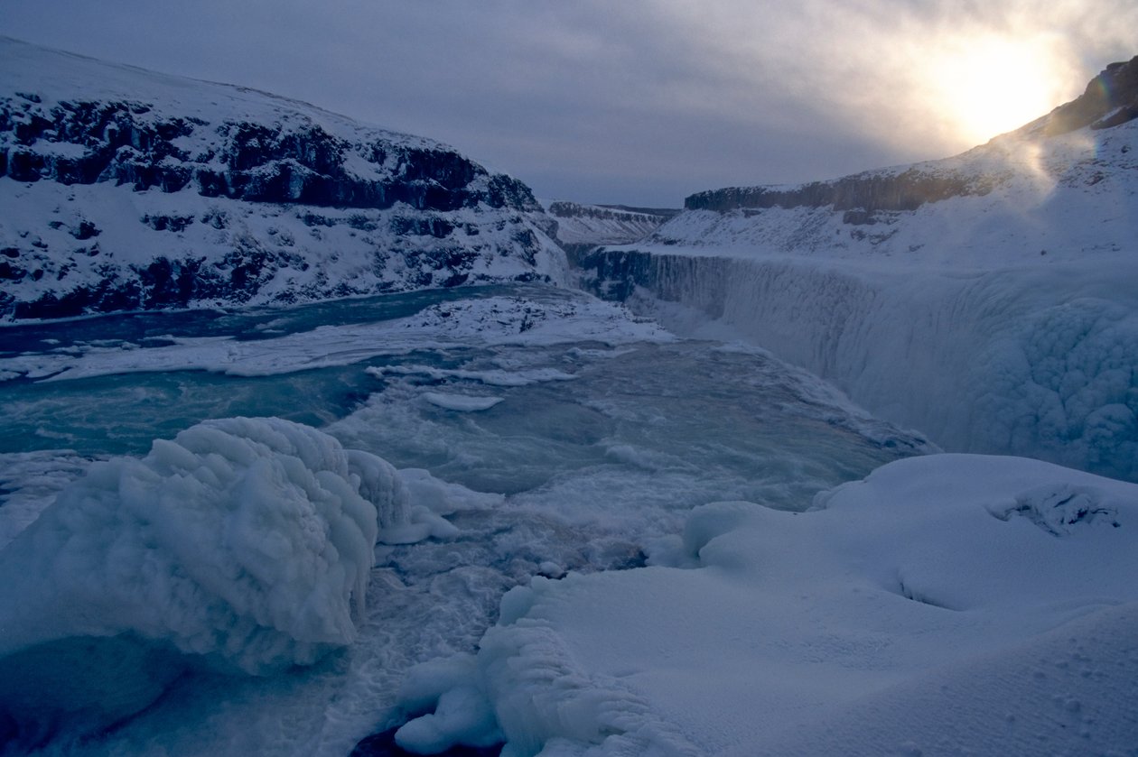Islanda: Gulfoss, cascata, 2022 (foto) da Sisse Brimberg
