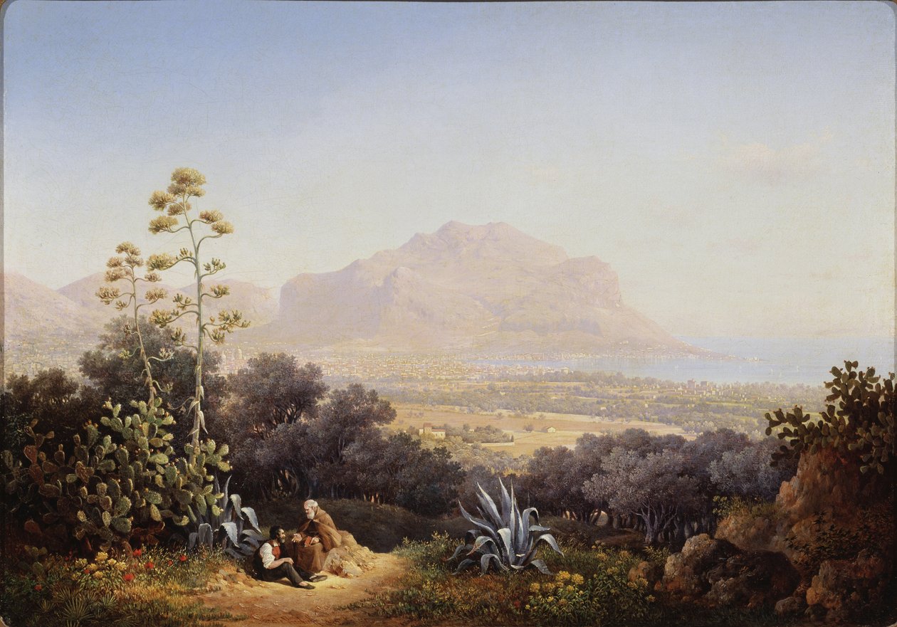 Veduta di Palermo da Sokrat Maximovich Vorobyev