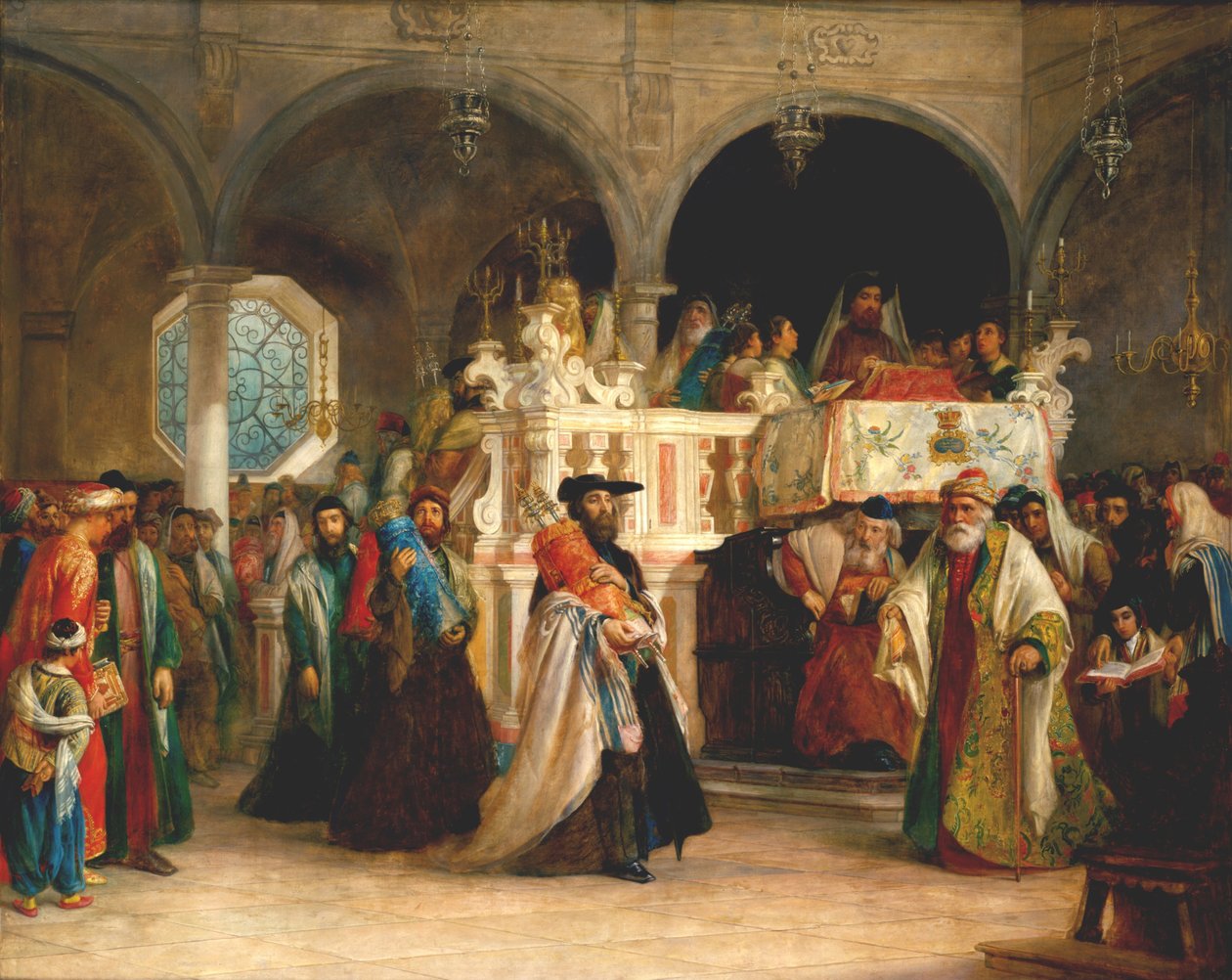Simchat Torah, Livorno da Solomon Alexander Hart