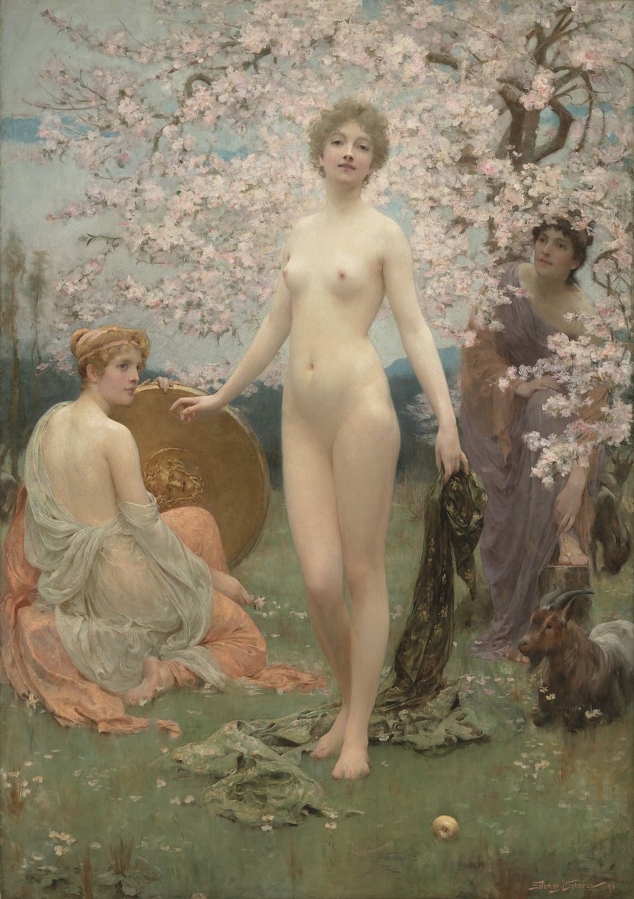 Il giudizio di Paride da Solomon Joseph Solomon