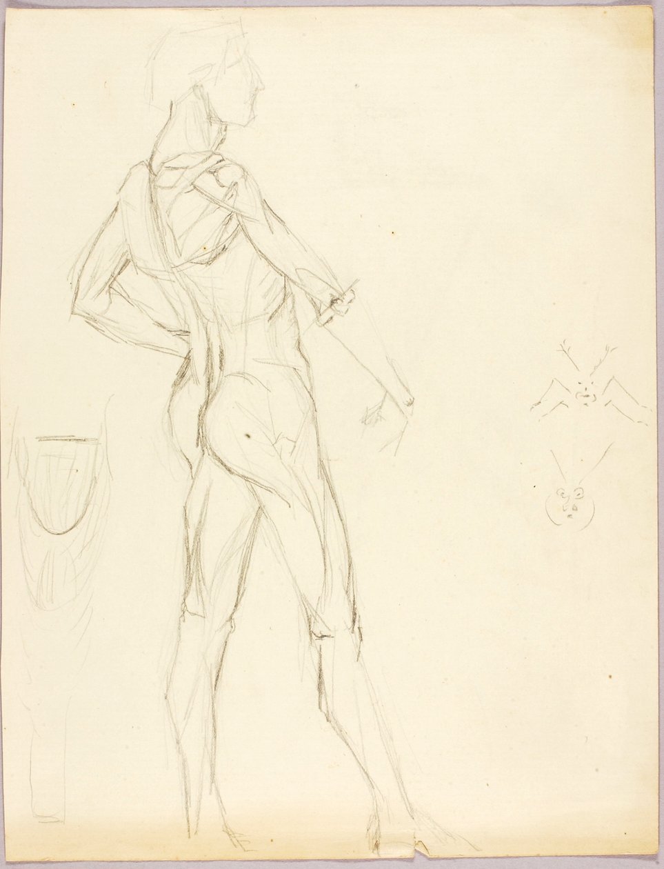 Studio anatomico da Solon H. Borglum