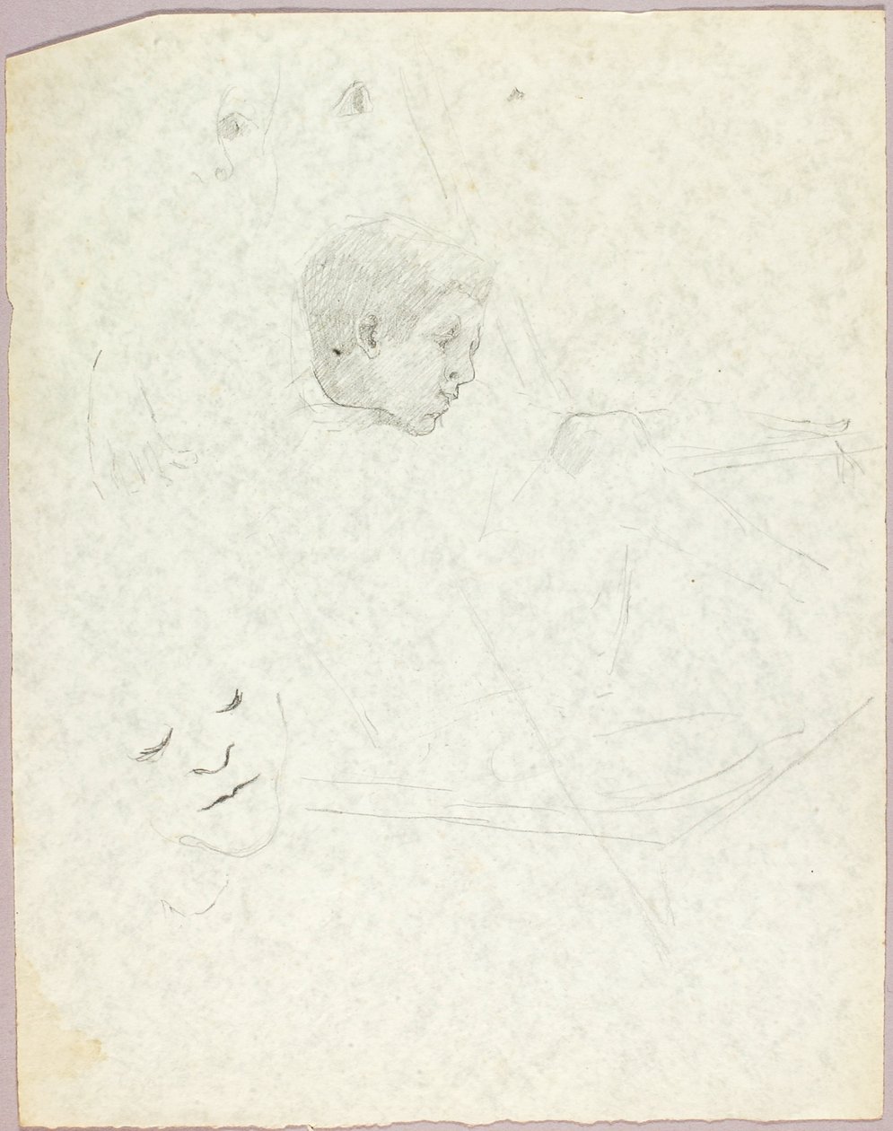 Ragazzo in sedia da Solon H. Borglum