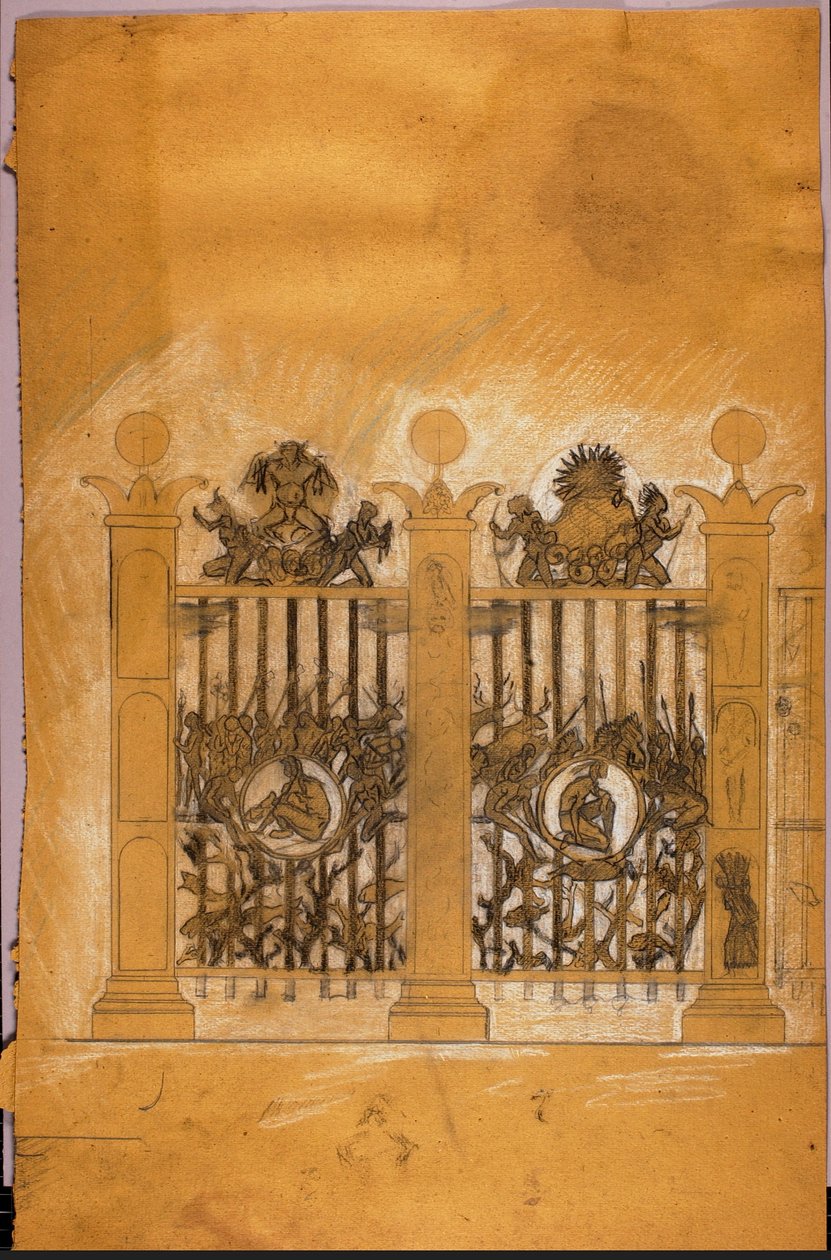 Grill della Società Geografica da Solon H. Borglum