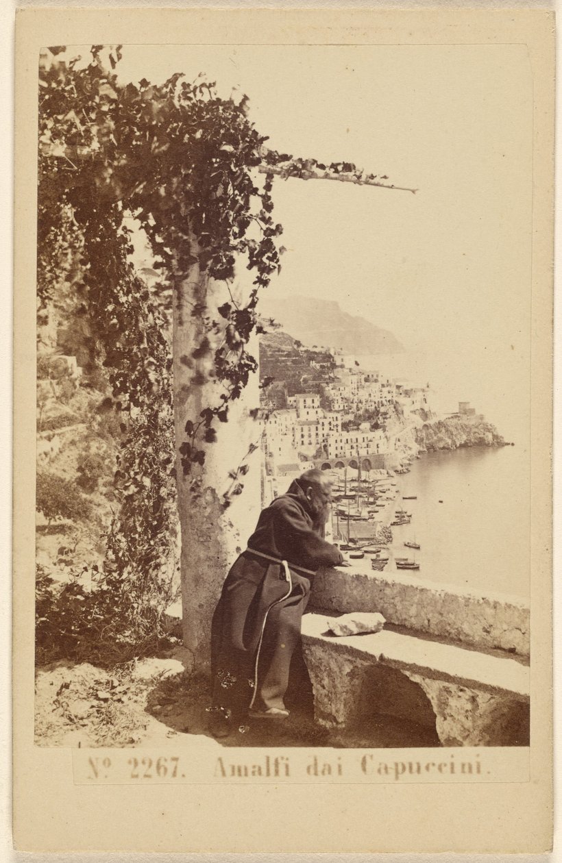 Amalfi dai Capuccini. da Sommer and Behles