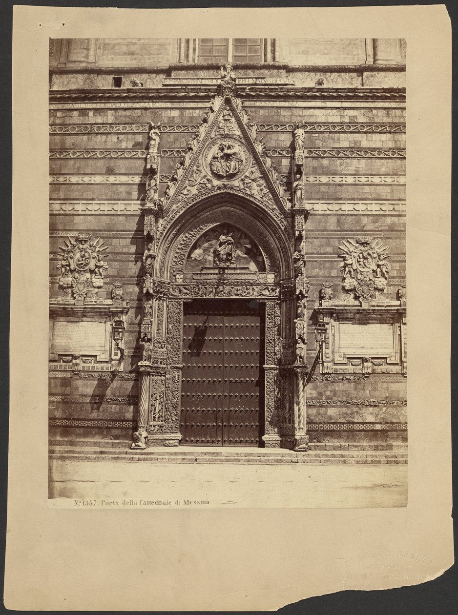 Porta della Cattedrale di Messina da Sommer and Behles