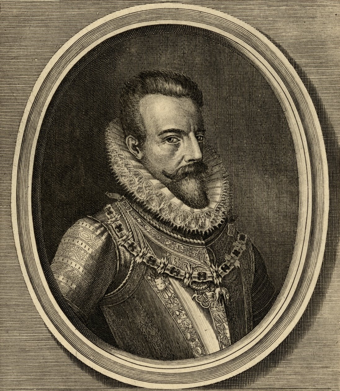 Alessandro Farnese (1545-92) Duca di Parma da Spanish School