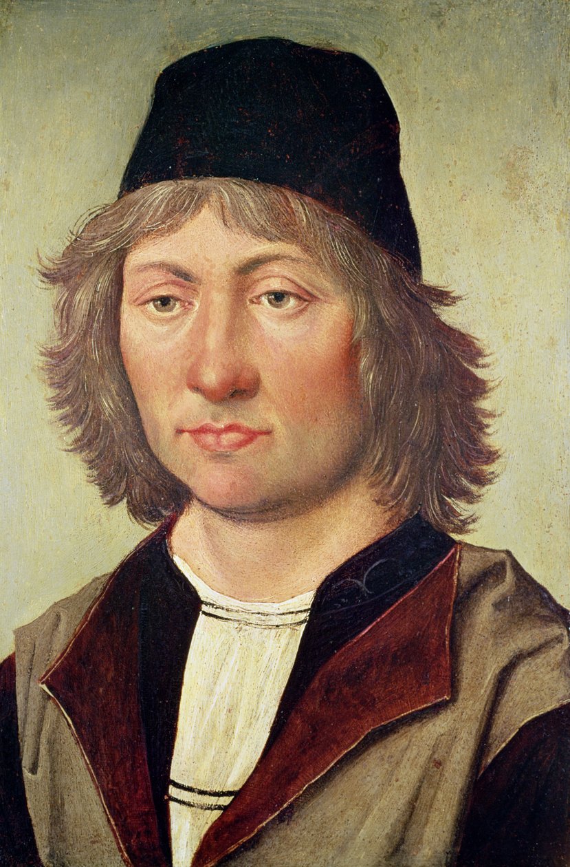 Ritratto di un giovane uomo da Spanish School