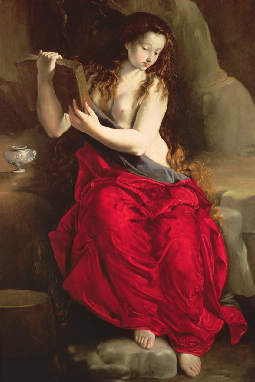 La Maddalena penitente da Spanish School