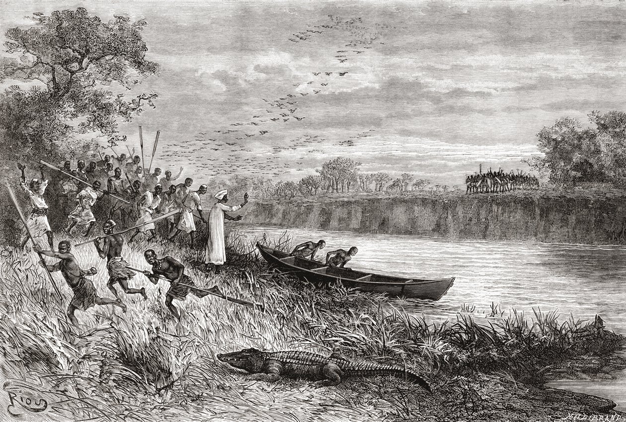 Il fiume Ruaha, Tanzania, da 